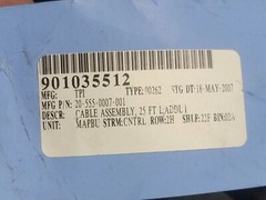 Test Products INC NK12 37-WAY ABS Cable Assy 20-555-0007-001 NEW FREE SHIPING