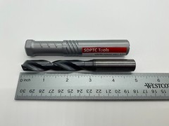 SDPTC 1/2″ (12.7MM) SOLID CARBIDE COOLANT THROUGH DRILL CNC HIGH PERFORMANCE