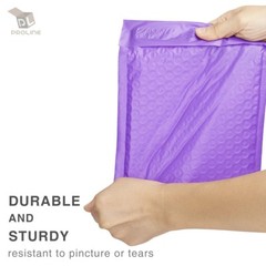 50 Purple Poly Bubble Padded Envelopes Self-Sealing Mailers 6X10 (Inner 6×9)