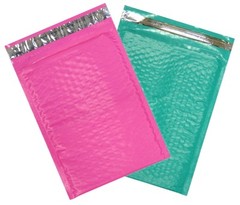 6×10″ Colored Poly Bubble Mailers, Pink,Teal,Purple Shipping Mailing Envelopes!