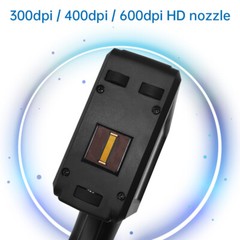 ToAuto Handheld Inkjet Printer Date QR Code Barcode Printing Logo Label Machine