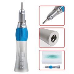 Dental Slow Low Speed Straight Handpiece 1:1 Nose Cone E-type HP