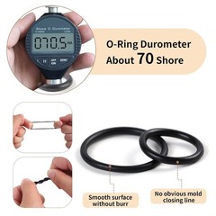 21 Size Rubber O Ring Set,1050 Pcs Black Small O Rings Assortment Kits,Assort…