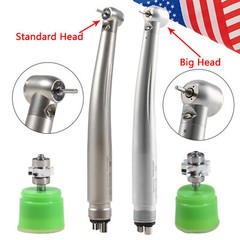 Dental LED E-generator High Speed Handpiece Standard Head/Large Torque 4 Hole YB