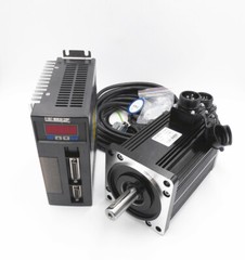 600W CNC Servo Motor 2Nm NEMA42 AC 220V Driver 3000RPM & 3M Cables CNC Milling