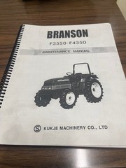 Branson F3550-F4350 Maintenance Manual
