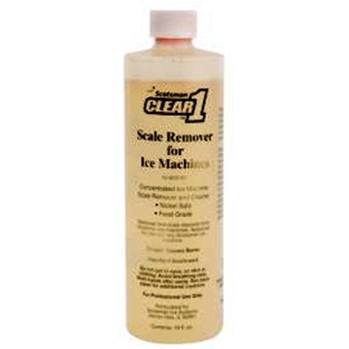 Scotsman 19065301 Clear 1 Ice Machine Scale Remover and Cleaner 16 oz
