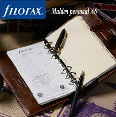 #Filofax Personal Size Malden Organiser Planner Diary Book Purple Leather 025850