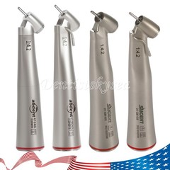 LED Dental Electric Handpiece 1:5 1:1 Contra Angle Fiber Optic High Speed