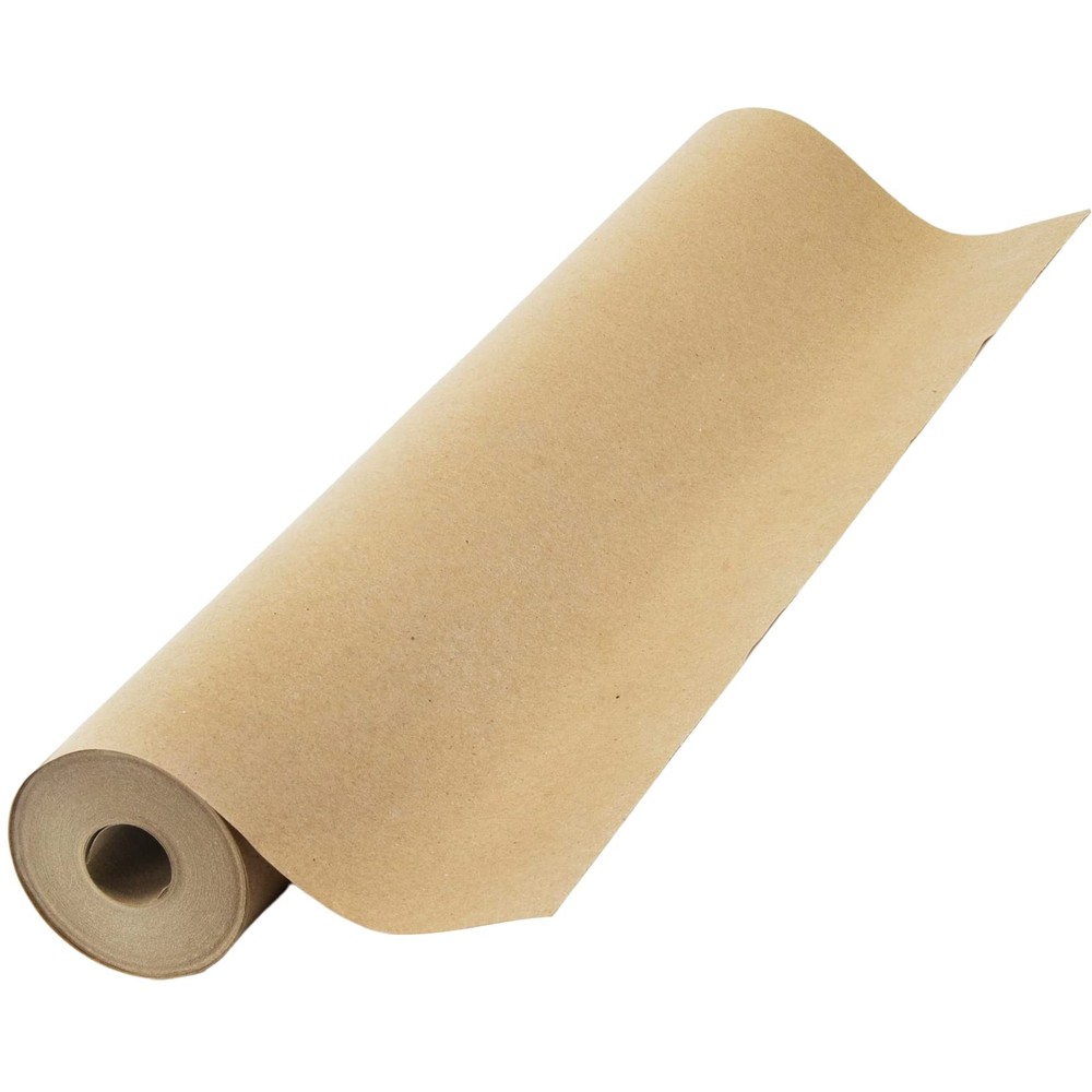 17.5″ x 1200″ Brown Kraft Paper Basis Thick Roll Packaging Shipping Wrapping