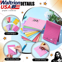 12 Pcs Funny Sticky Notes For Work Sarcastic Notepads Coworker Gifts