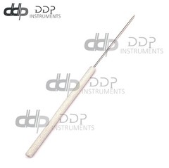 DISSECTING DISSECTION TEASING NEEDLE STRAIGHT SILVER HANDLE