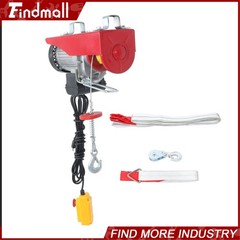 Findmall Electric Hoist 1320lbs Crane Winch with 14FT Wired Remote Control 110V