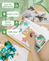 Transparency Sheets for Inkjet Printer Clear Acetate Film 8.5×11 Overhead Paper