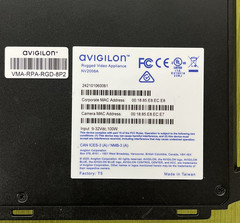 Avigilon Rugged Video Appliance, VMA-RPA-RGD-8P2, POE ES Rugged Appliance 2TB
