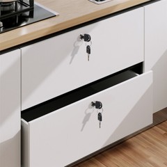 3Sets 3/4″ Cam Cabinet Locks Keyed Identical Drawer RV File Case Mailbox Storage