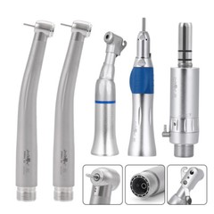 Dental Estilo Alta y Baja Velocidad Kit de Pieza de Mano Turbina 2 Agujero Kit