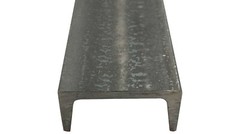 2in x 1in x 48in 3/16in Thick Web Steel Channel Iron