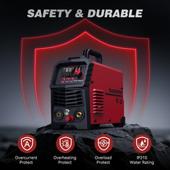 2026 ARCCAPTAIN 60A Non-HF Plasma Cutter 4-in-1, 1-1/16″ Cut, IPT60 Torch