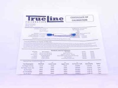 CERTIFIED 4 40 UNC 2A SET THREAD PLUG GAGE #4 .112 GO NO GO PDS= .0950 & .0925
