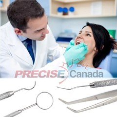 45 Basic Dental Instruments Set Tweezer Explorer Mirror plier German Grade