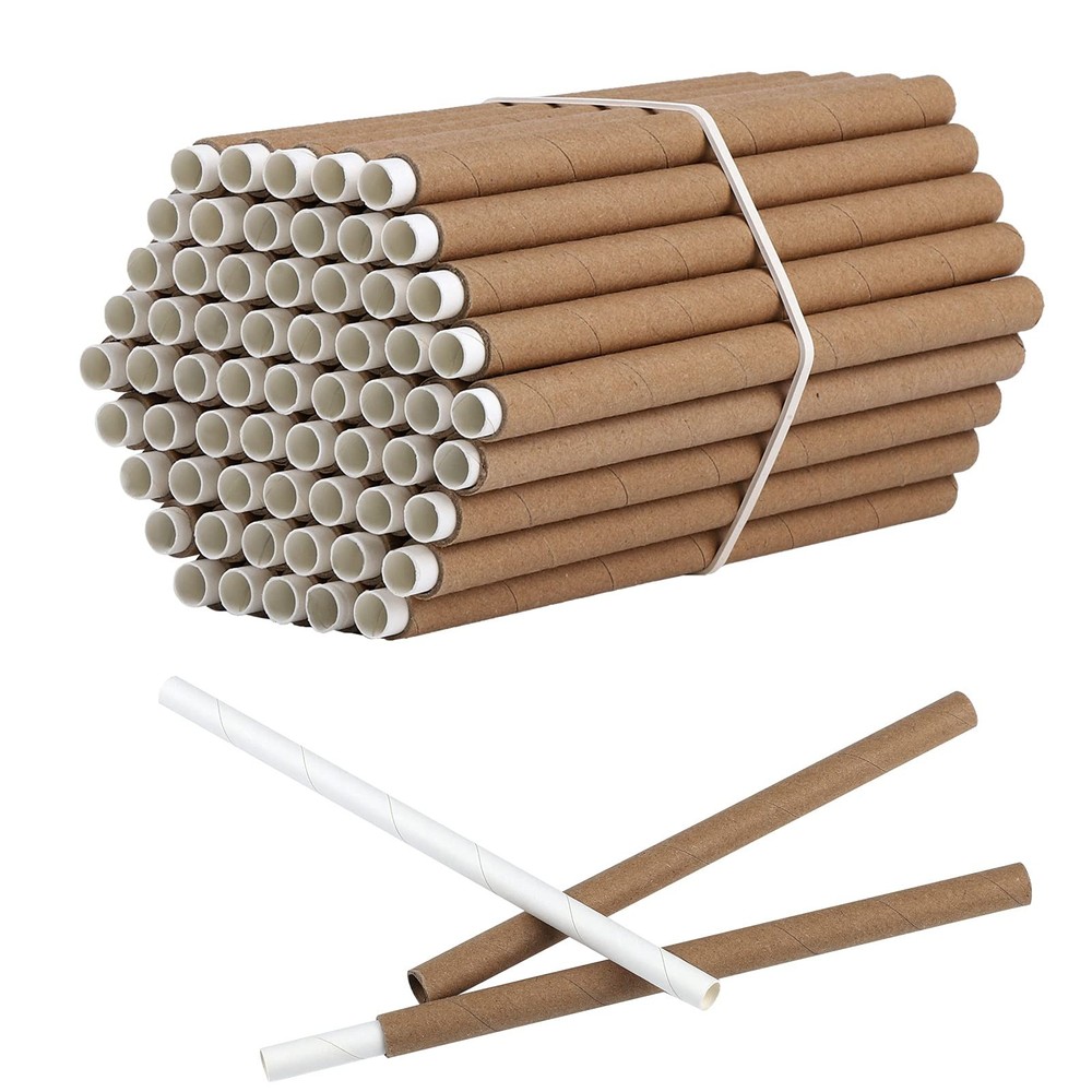 Mason Bee Nesting Tube Refill Kit 6″ Replacement Paper & Cardboard Tubes 60 Sets