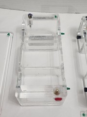 QTY 2 Bio-Rad Mini Sub DNA Cell Horizontal Electrophoresis 1000 VDC CLEAN! PBIN
