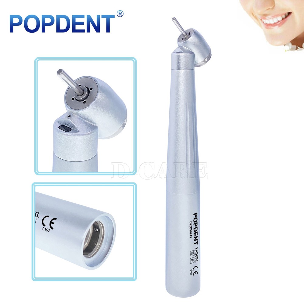 POPDENT Dental 45° Surgical Fiber Optic High Speed Handpiece F KAVO NSK Coupling
