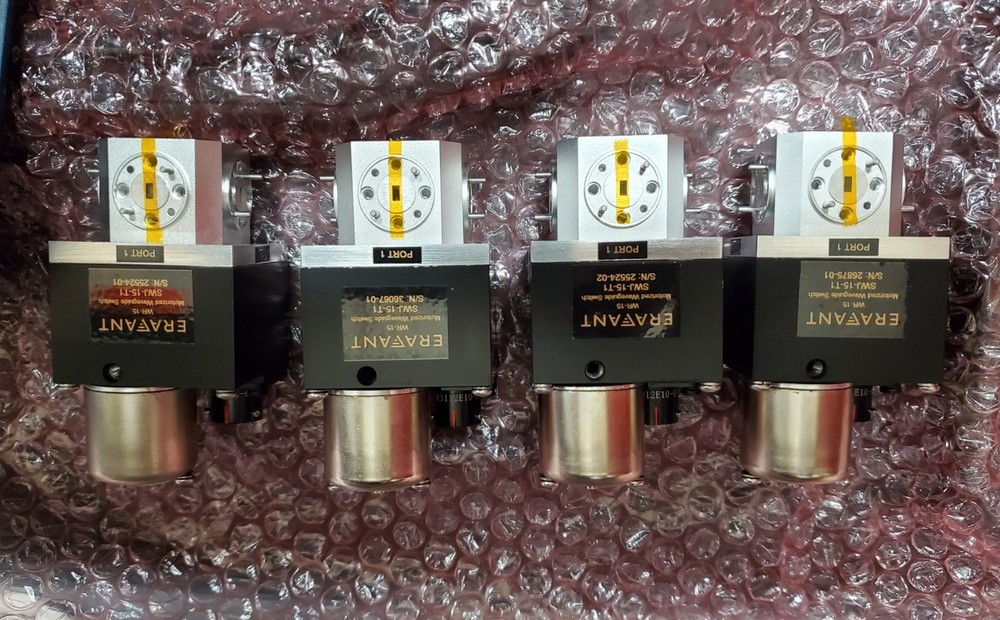 WR15, 0.4 dB Insetion Loss, 60 dB Isolation, DPDT, TTL Switch, 57 to 75 GHz