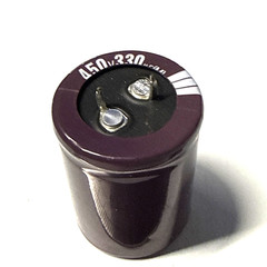 Electrolytic Capacitor 330.0 uF x 450 V radial – 1 pcs