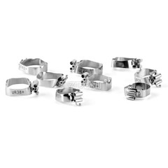 Dental Orthodontic Roth 022 1st Molar Buccal Tube Prewelded Bands 35-40+ Single