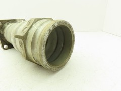 Flowline 4×3″ SCH 40 Aluminum Butt Weld Reducer 4″ Cam Lock x 3″ Sq Flange