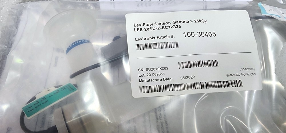 Levitronix 100-30465 LEVIFLOW Single-Use Bioprocessing Sensor LFS-20SU-Z-SC1-G25