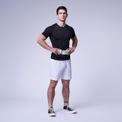 UPPPER Weight Lifting Belt – Double Prong 4” to 2.5” Tapered Premium Lifting Bel