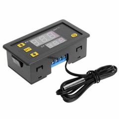 High Precision Digital Temperature Thermostat Controller Red Blue W3230 AC 110V