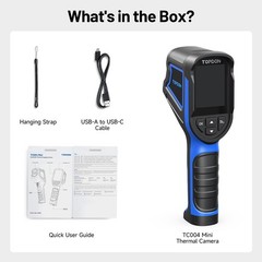 2025 TOPDON TC004 Mini Thermal Imaging Camera 240*240 IR Long Battery Life US