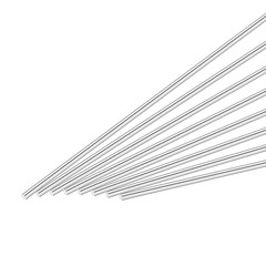 3/16 Inch X 12 Inch 304 Stainless Steel Solid round Rods Metal