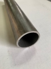 2.5″ OD x 3/16″ Wall DOM Seamless Round Tube x 8″ Long, Mild Steel Tubing