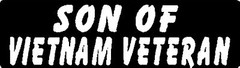 SON OF VIETNAM VETERAN HELMET STICKER HARD HAT STICKER