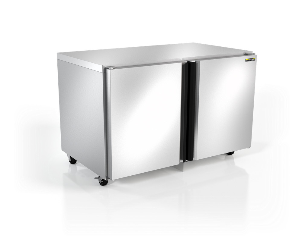 Silver King SKR48A-ESUS1 48″ 2-Section Undercounter Refrigerator w/ 2 Doors, …