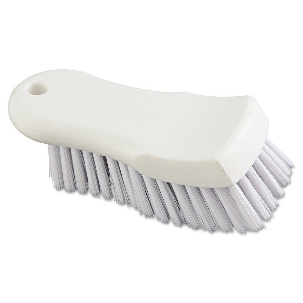 Boardwalk FSCBWH 6″ Handle 6″ Polypropylene Bristles Scrub Brush – White New