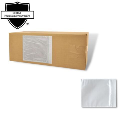 7″x10″ Plain Face Clear View Packing List Enclosed Envelopes Self Seal 1000 Pcs