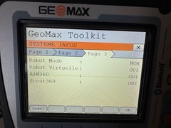 GeoMax Zoom 90 R 2” A10 Robotic Total Station Calibrated / Certified June, 2027