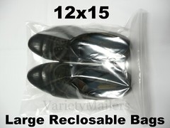 40 Storage Bag Variety Pack ~ 9×12 12×15 14×20 18×24 ~ LARGE 2 Mil Seal-Top Bags