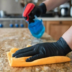 Black Nitrile Gloves 5 Mil Latex Free Powder Free Medical Exam Disposable Gloves