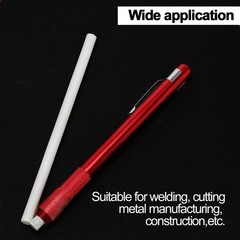 Soapstone Holder Pack of 14, 2Pcs round Soapstone Pencils with 12Pcs Soapstone R