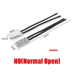 NO/NC 40℃~150 ℃ KSD9700 Metal Temperature Switch Thermostat Thermal Protectors