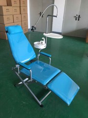 Dental Portable Mobile Delivery Unit Rolling Box Air Compressor Suction / Chair