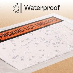 4.5″ x 5.5″ Self Adhesive Panel Face Packing List Enclosed Envelopes, 1000 Pcs