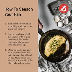 De Buyer Mineral B Carbon Steel Country Fry Pan – 9.5 Diameter 6.5 Cooking